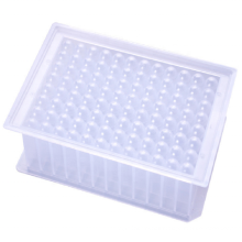 Factory sale I-shaped 96 square hole round bottom deep-well sample plate 2.2ml with Dnase&Rnase free